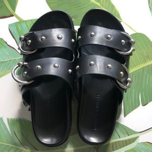 Rebecca Minkoff “birk style” slide sandals - 6.5